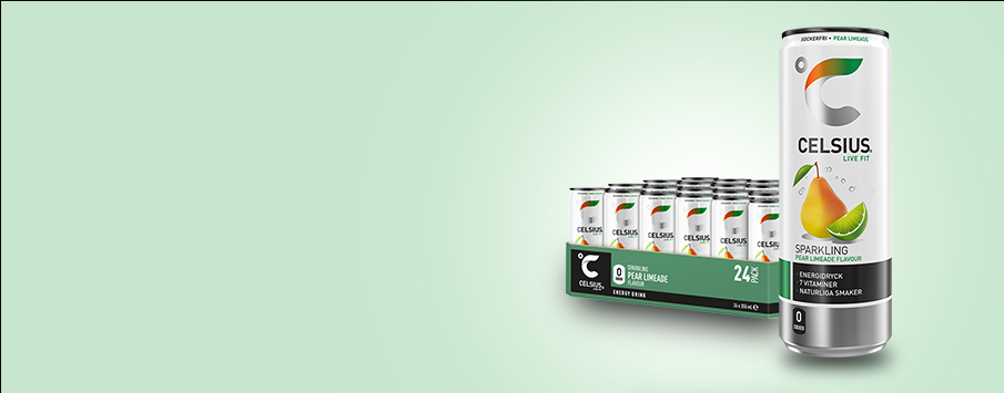 Celsius Ny fr&auml;sch smak fr&aring;n Celsius - Pear Limeade 